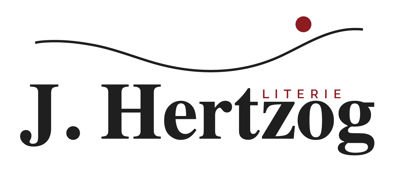 Logo Hertzog noir et bordeaux